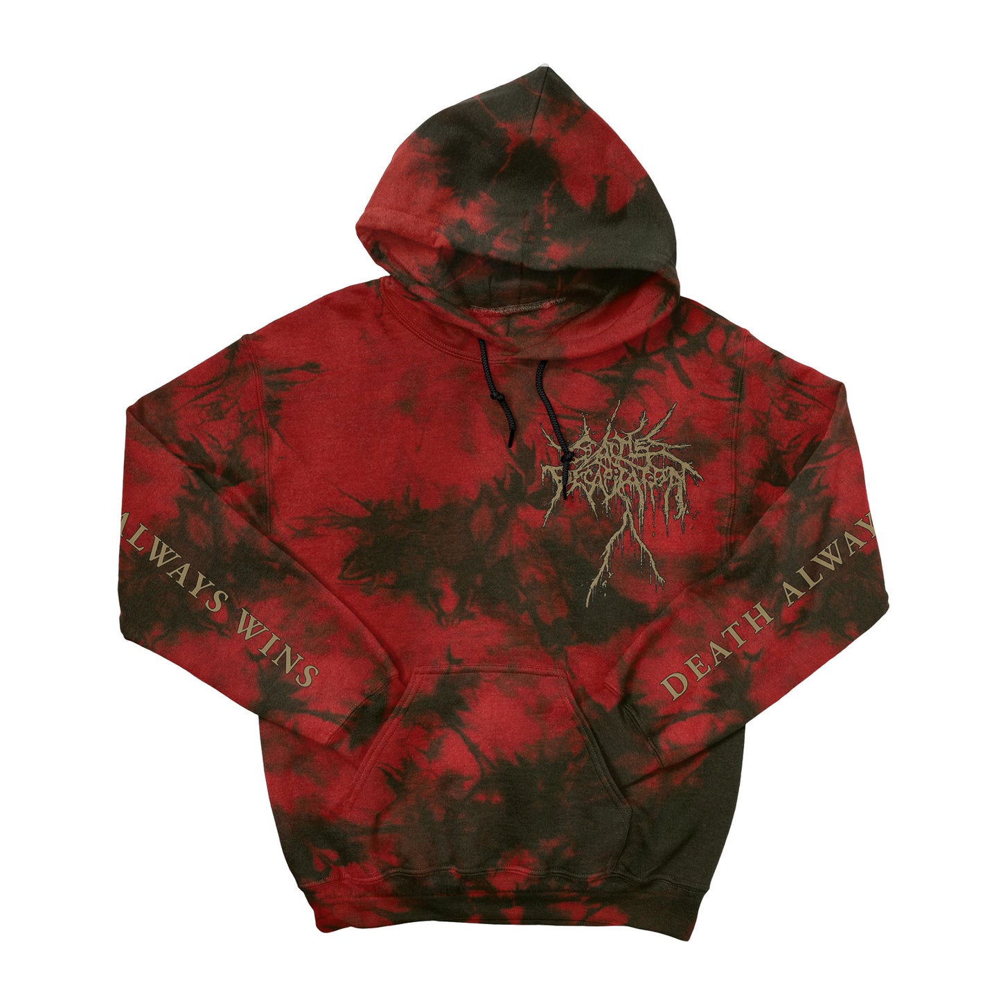 Death Atlas Crystal Tie Dye Pullover