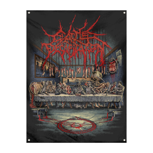 The Blast Supper Wall Flag